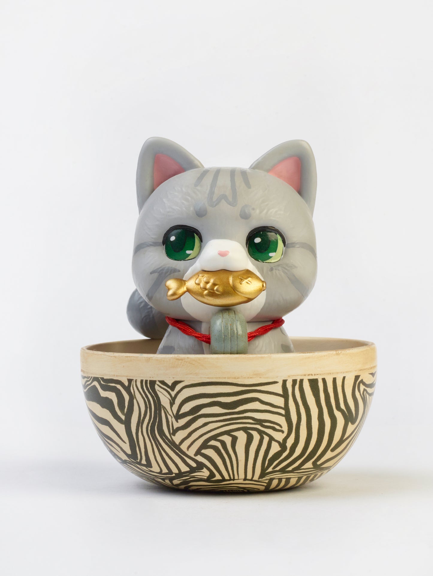 Lucky Cat Series : one cat one bowl