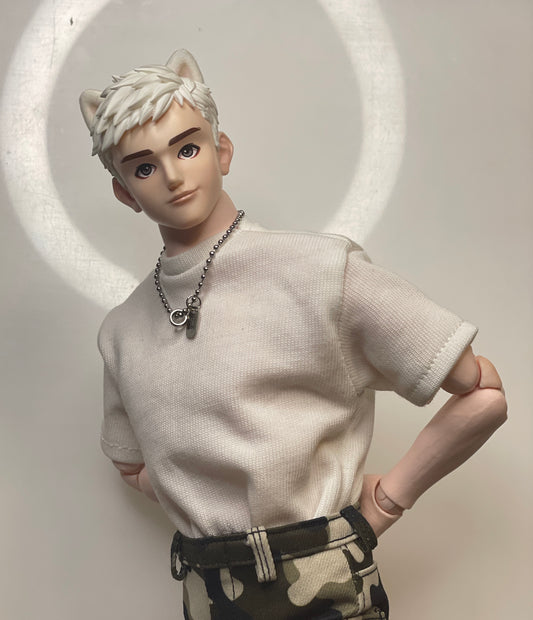 1:6 scaleThe Puppy Guy action figures:White