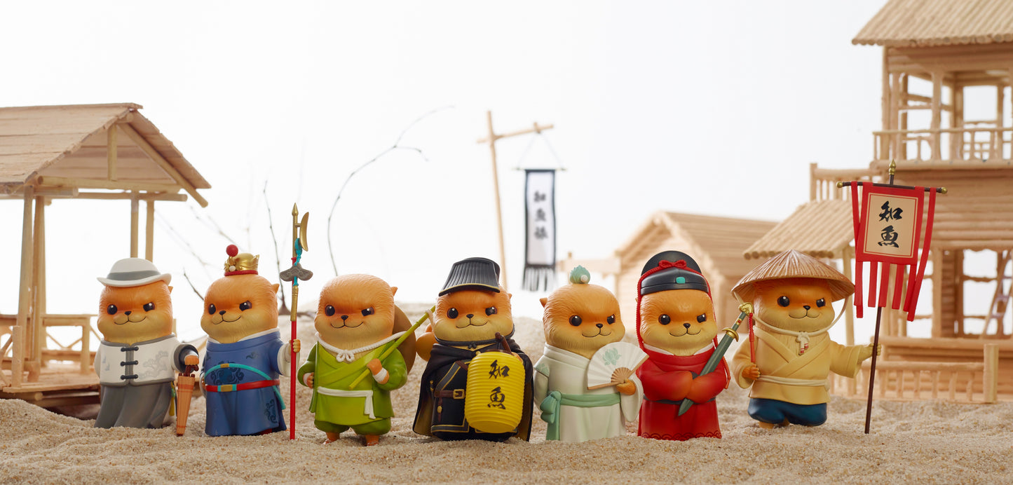 Mr. Otter Jianghu Series( includ 6 pcs blind boxes )
