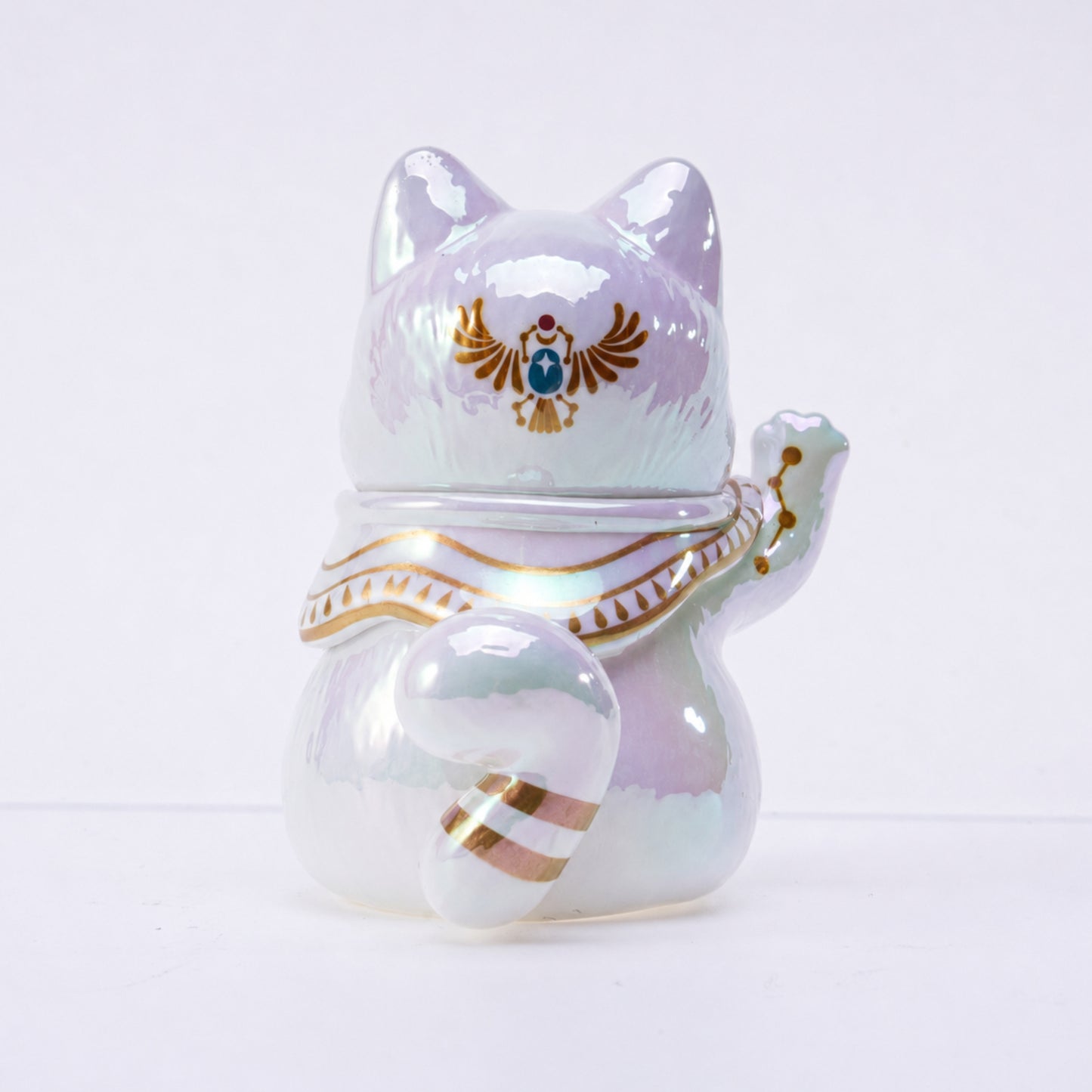 Lucky Cats Bring Every Blessing- Baster White