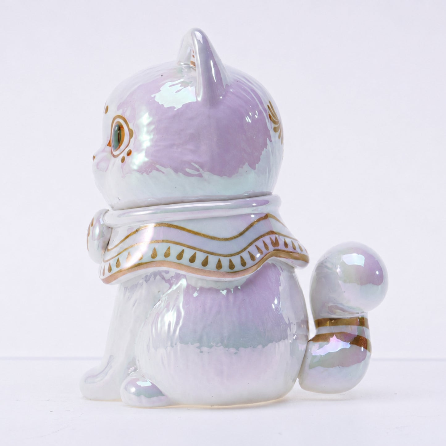 Lucky Cats Bring Every Blessing- Baster White