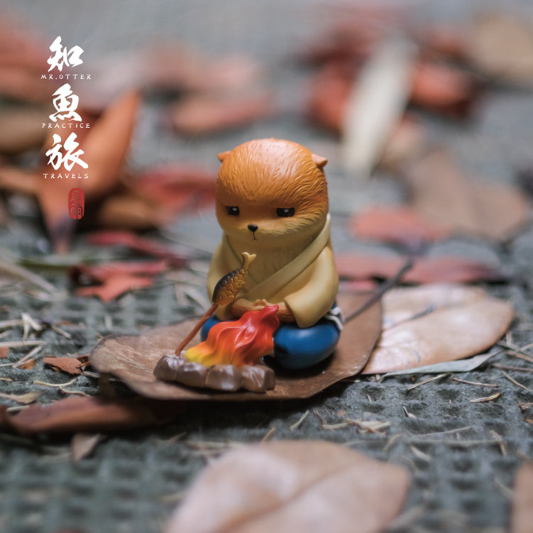 Mr. Otter Limited Edition Art Toys: Campfire Fish