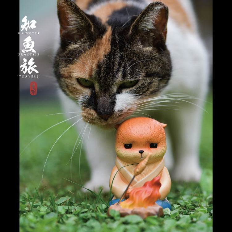 Mr. Otter Limited Edition Art Toys: Campfire Fish