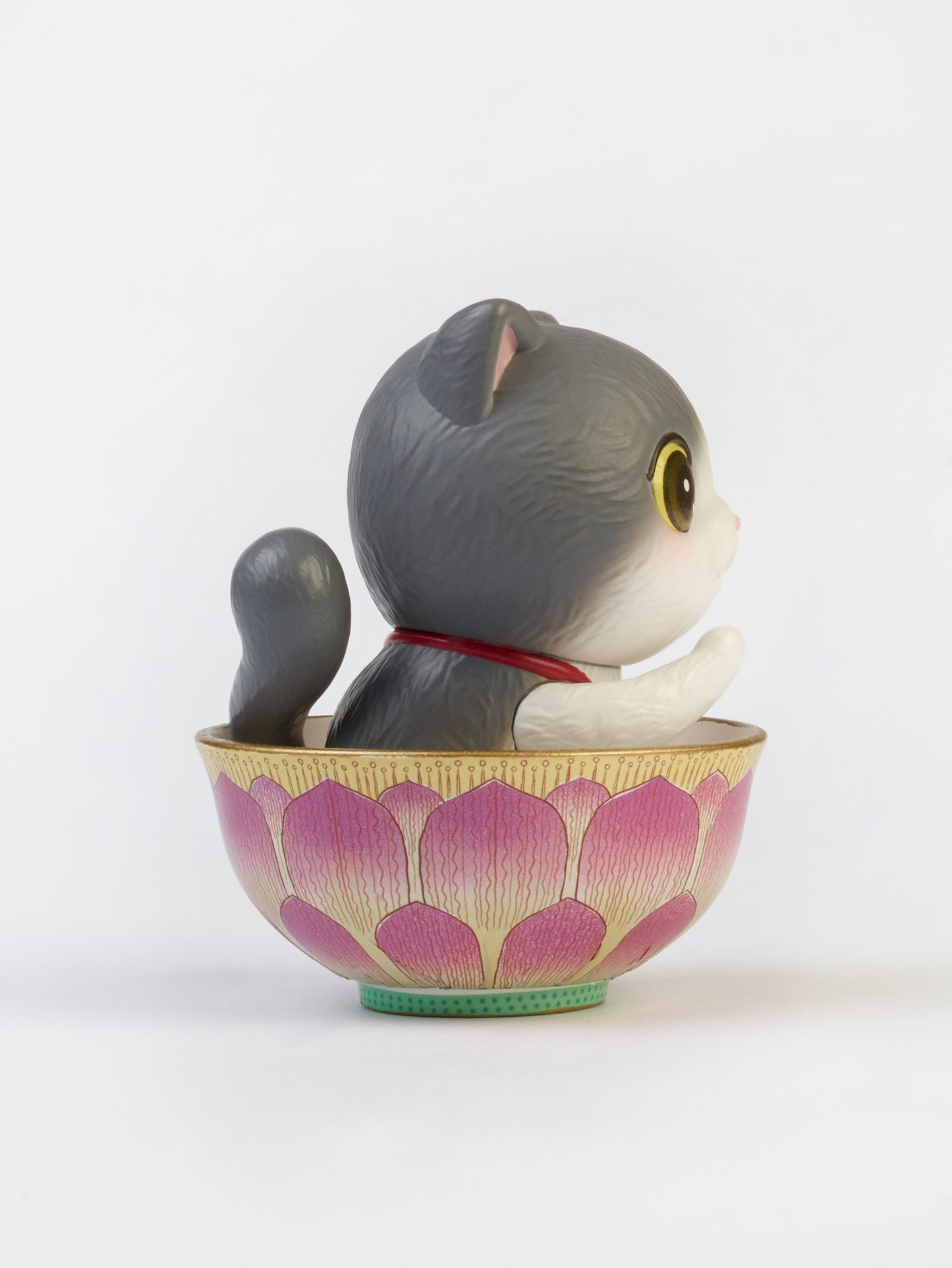 Lucky Cat Series : one cat one bowl -DUODUO