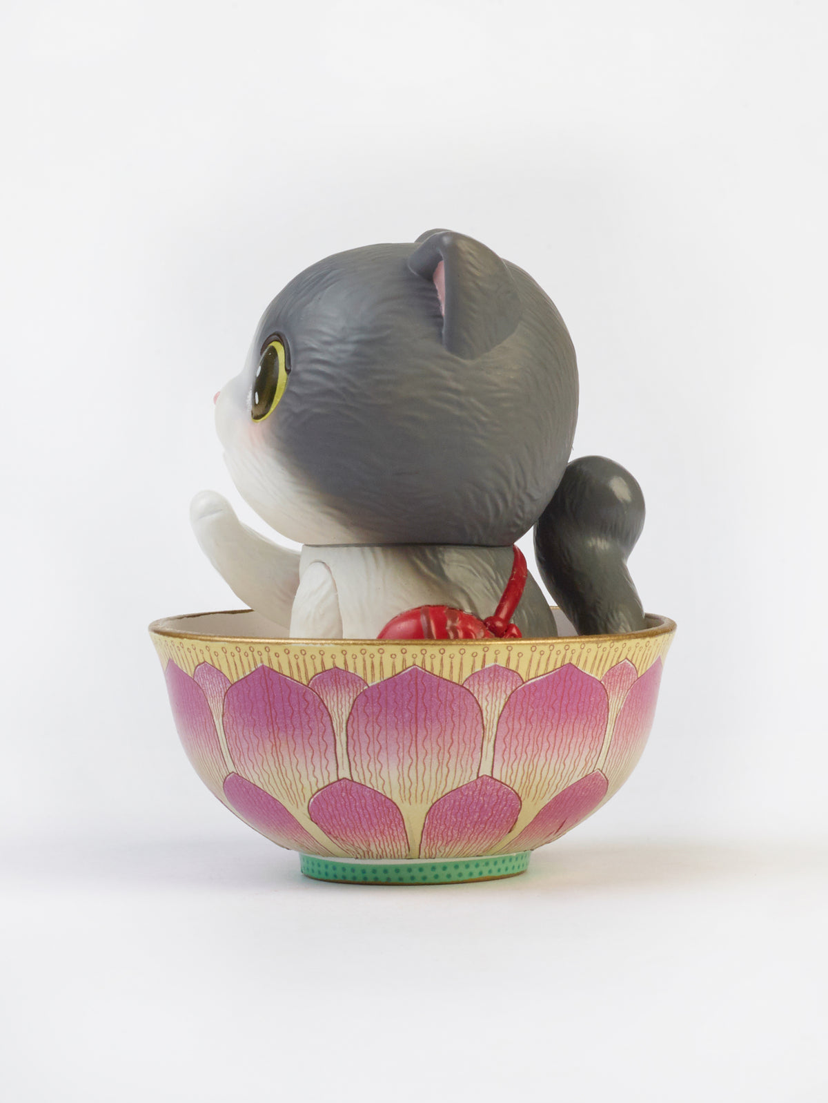 Lucky Cat Series : one cat one bowl -DUODUO