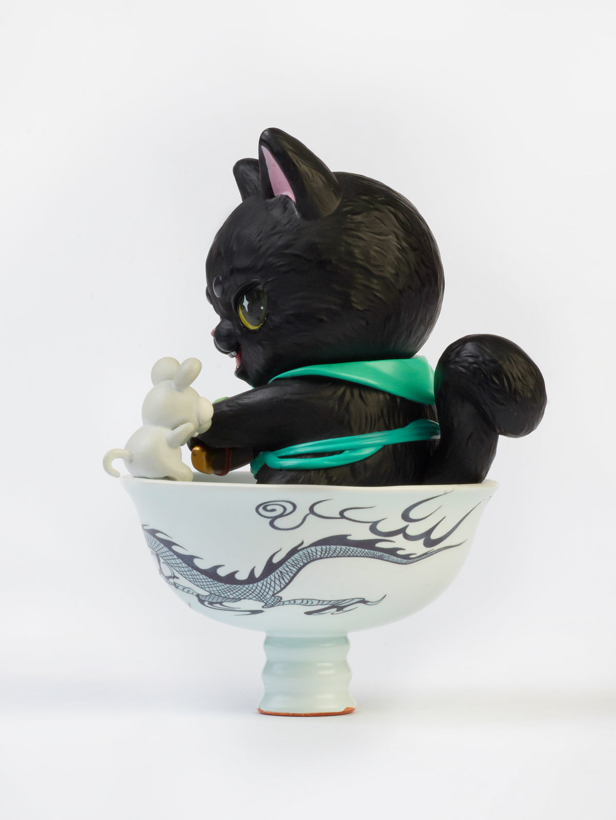 little black cat
