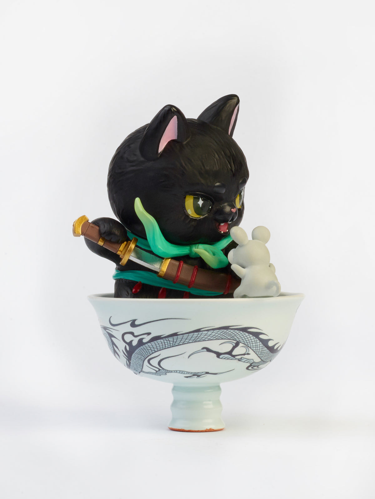 little black cat