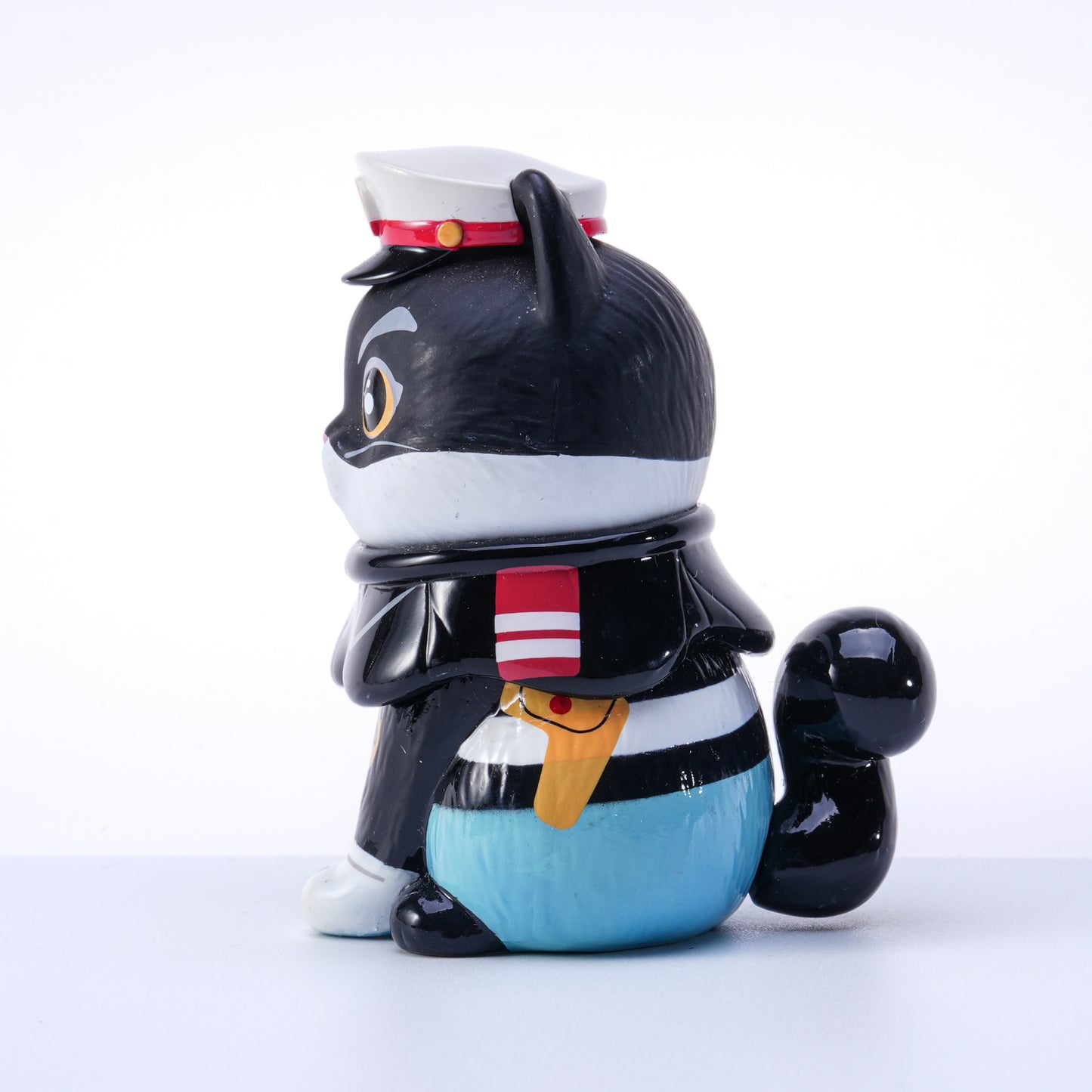 Lucky Cats Bring Every Blessing - black cat captain