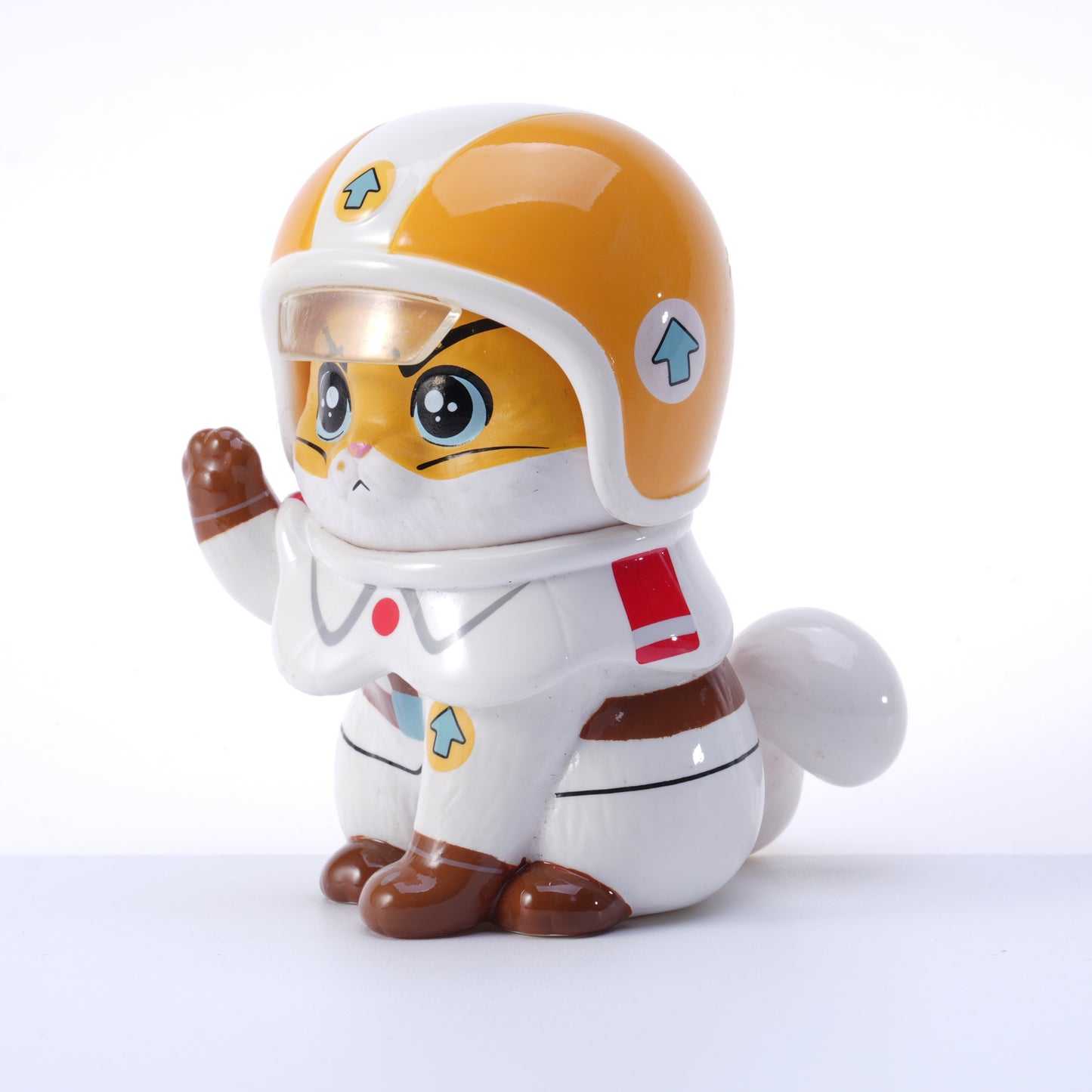 Lucky Cats Bring Every Blessing- Yellow cat captain