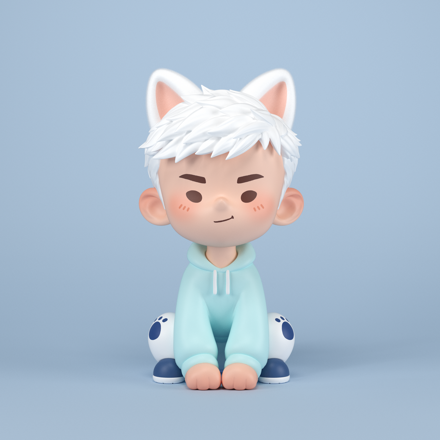 PUPPY GUY Q version 1.0-White