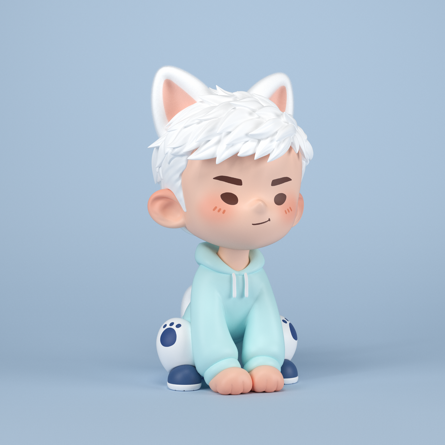 PUPPY GUY Q version 1.0-White