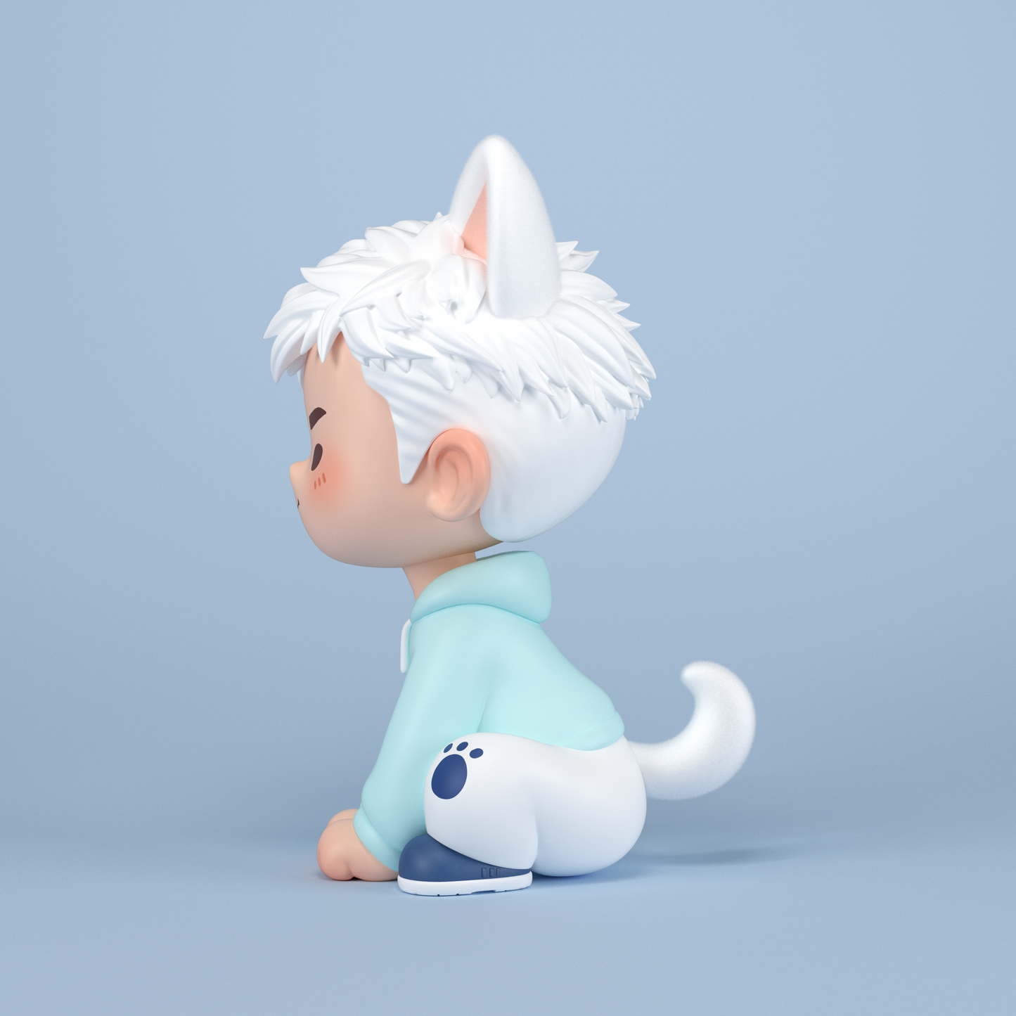 PUPPY GUY Q version 1.0-White